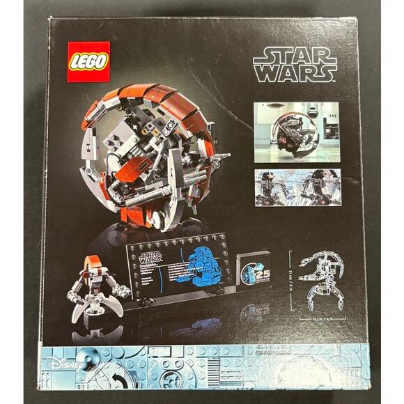 LEGO Star Wars 75381 Droideka Destroyer Droid 25th Anniversary Factory Sealed - Picture 5 of 6